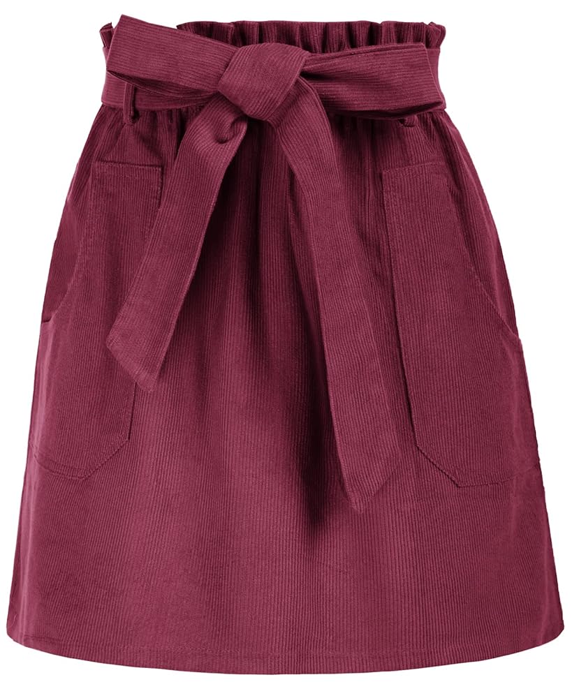 Amazon.com: KANCY KOLE Women Skirt for Winter Elastic Waist